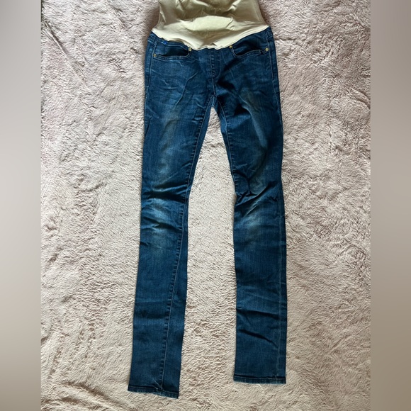 Gap Maternity Skinny Jeans Size 26 size 2L - Picture 1 of 8